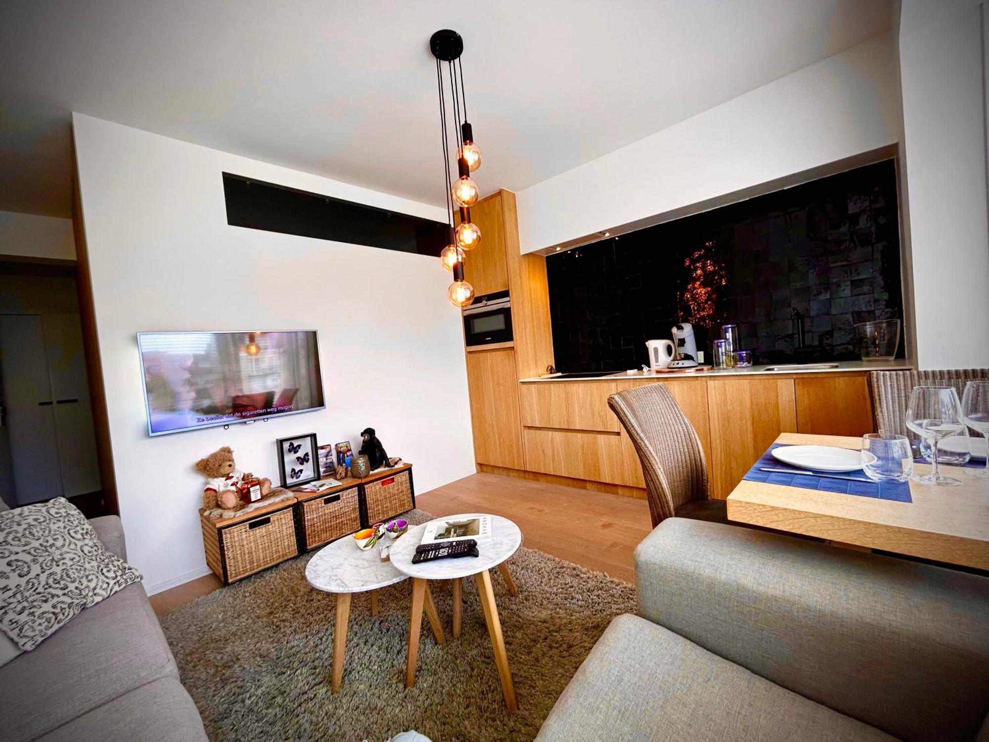 Appartement Sun Corner Deluxe Knokke Exteriör bild