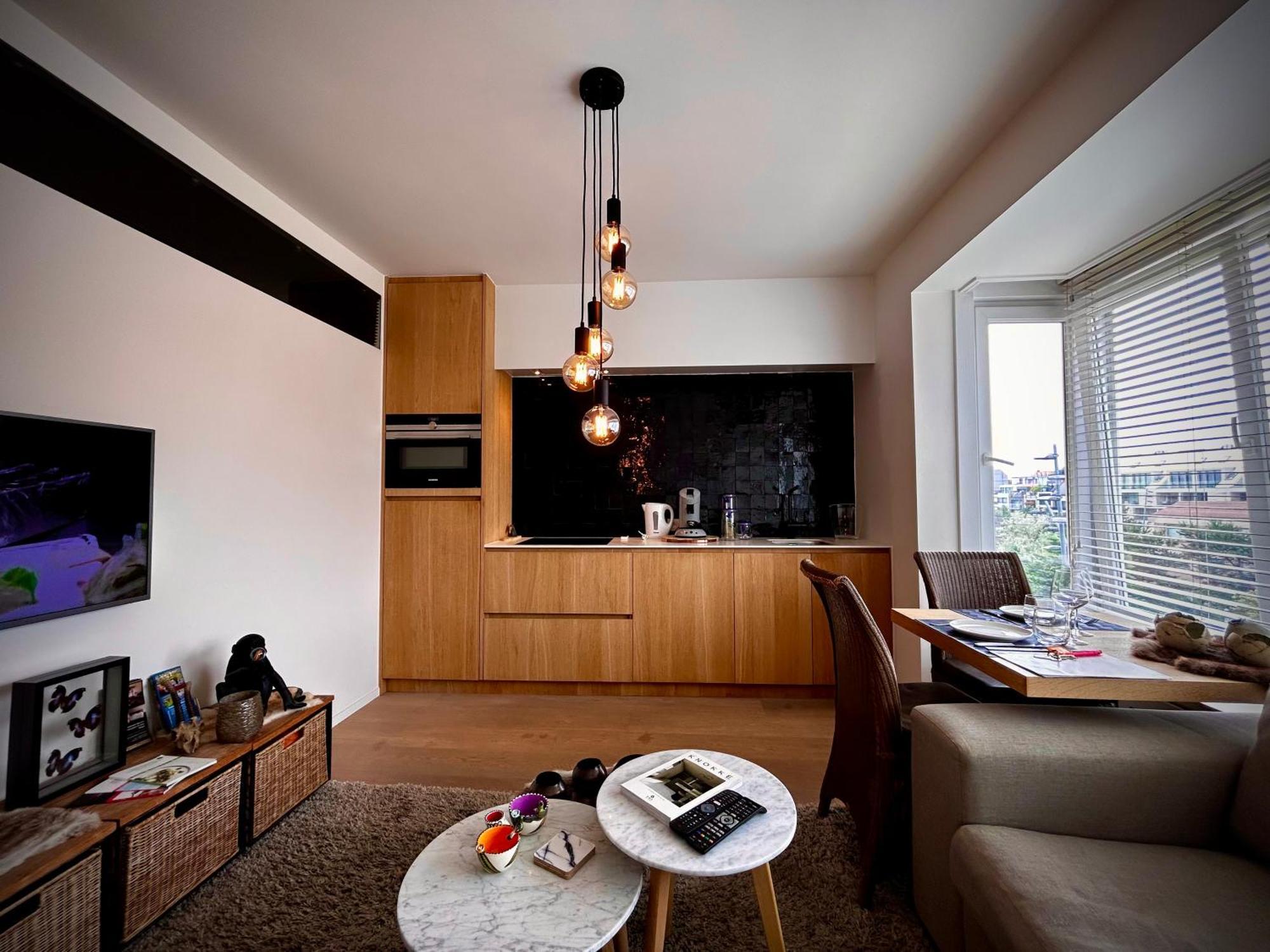 Appartement Sun Corner Deluxe Knokke Exteriör bild